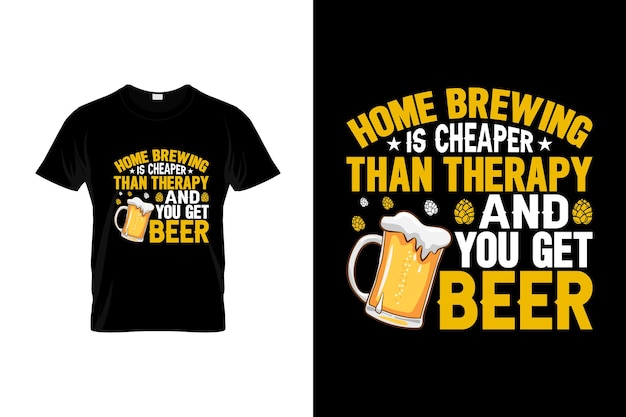 クラフトビールのTシャツのデザインまたはクラフトビールのポスターのデザインクラフトビールの引用クラフトビールのタイポグラフィ