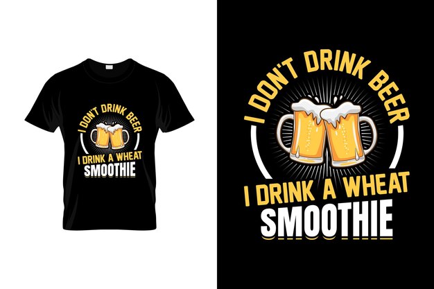 クラフトビールのtシャツのデザインまたはクラフトビールのポスターのデザインクラフトビールの引用クラフトビールのタイポグラフィ