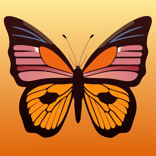 Premium Vector  Crafting captivating butterfly posters dive into artistry