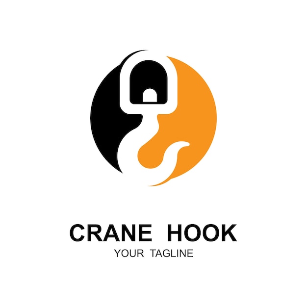 crane hook logo illustration design company logo inspiration