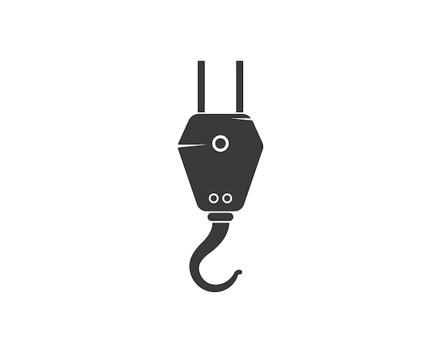 Вектор логотипа кранового крюка