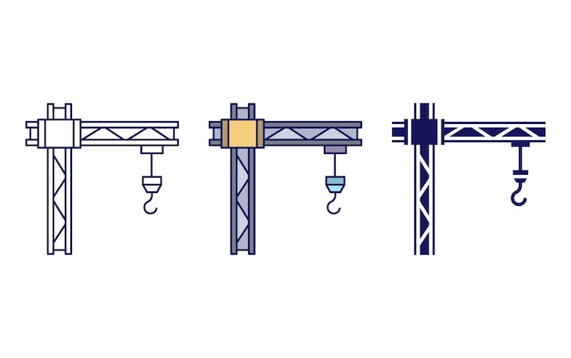 Vector crane icon