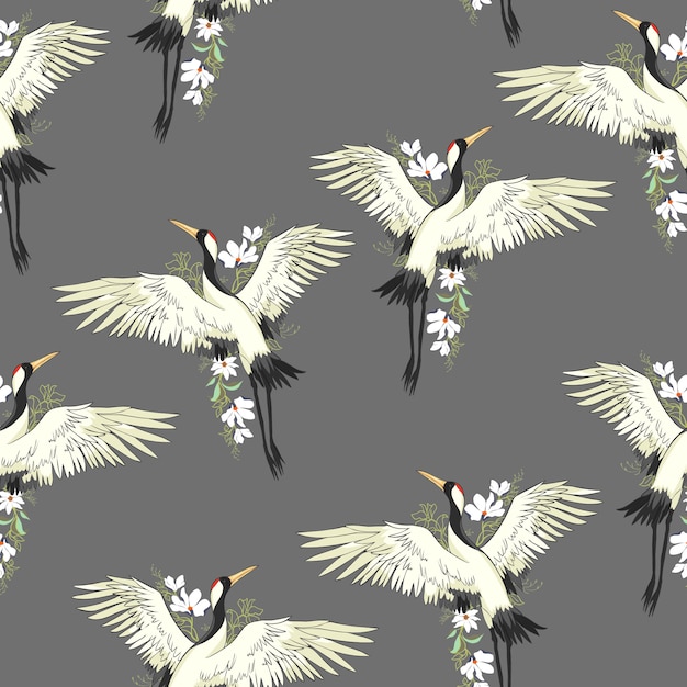 Vector crane, pattern