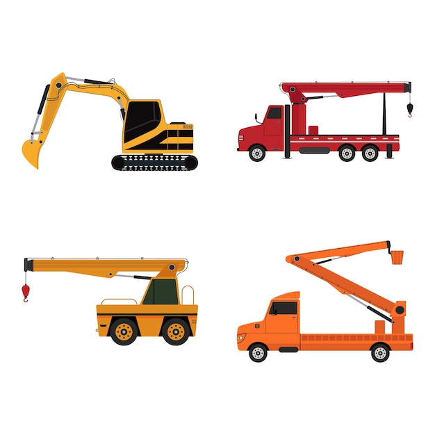 Cranes Icon set.