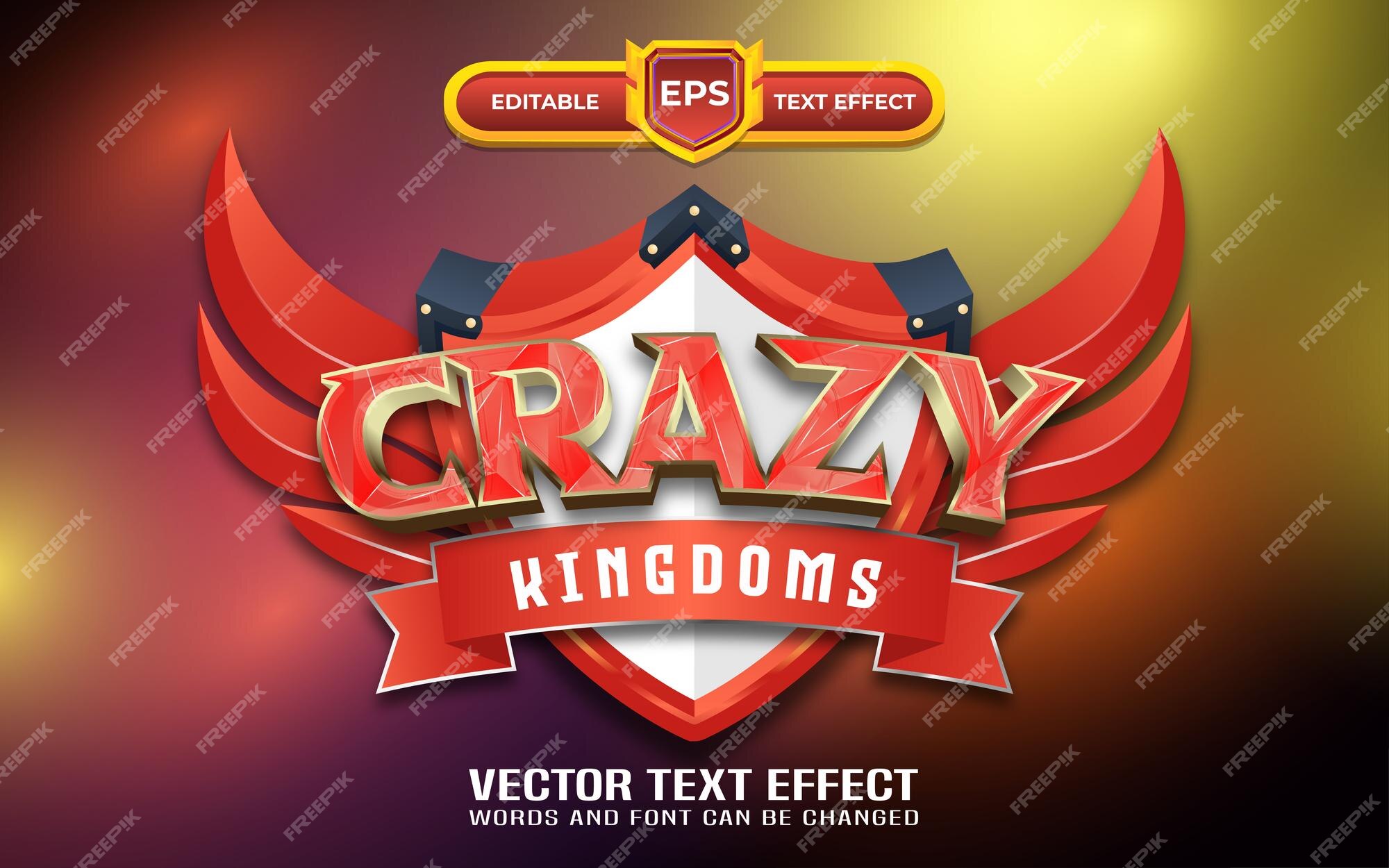 Crazy Gamer Logo Design Template Stock Vector