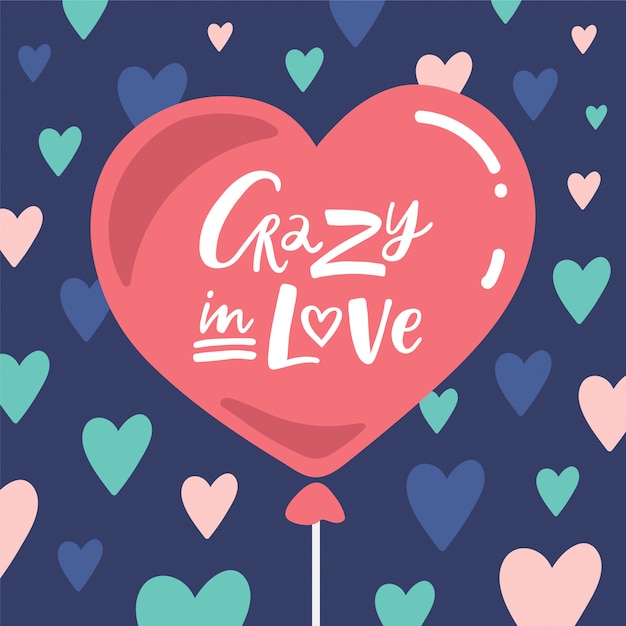 Crazy in love belettering samenstelling