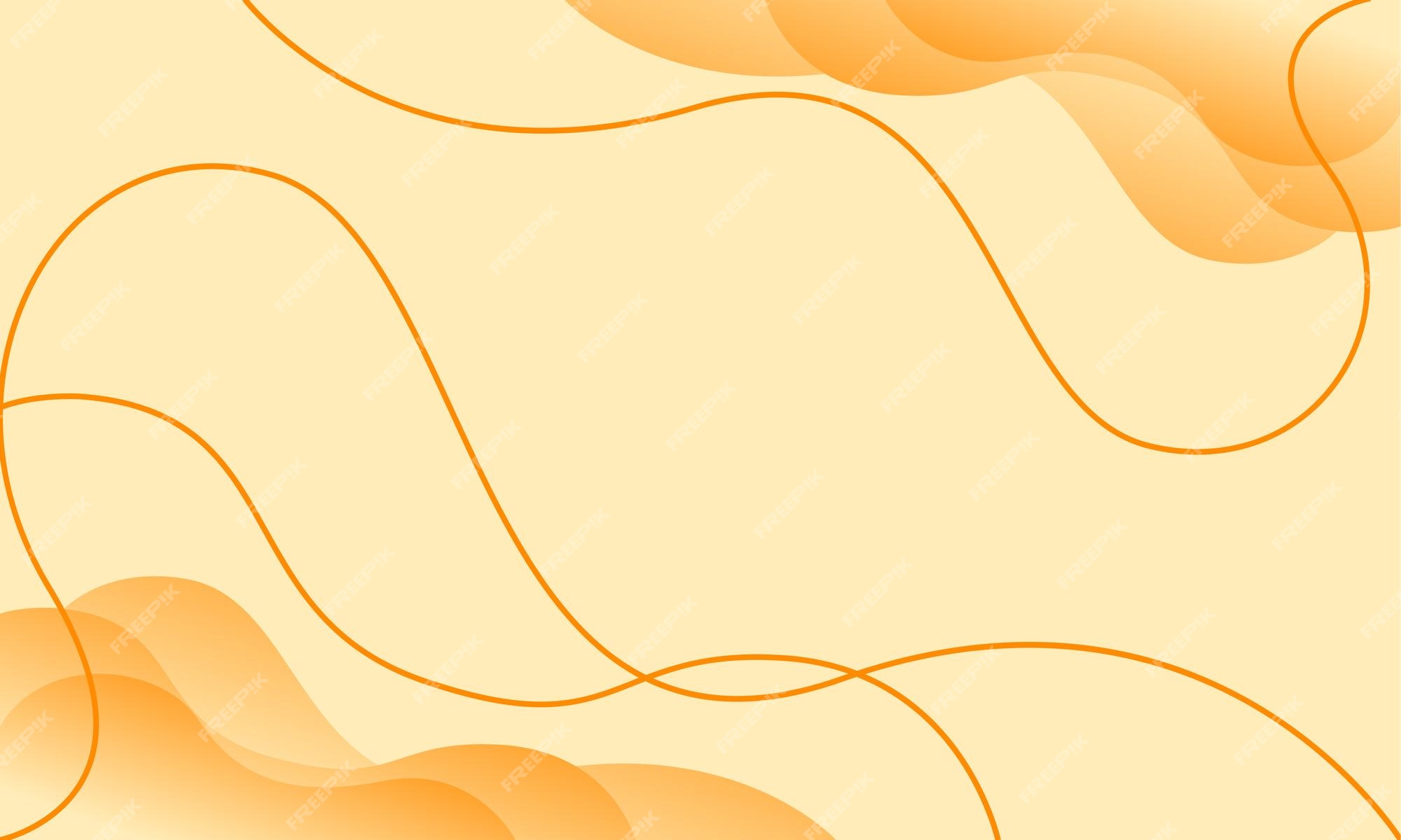 Premium Vector | Cream color wave background