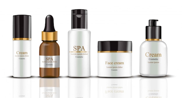 Cream cosmetics mette insieme la raccolta realistica