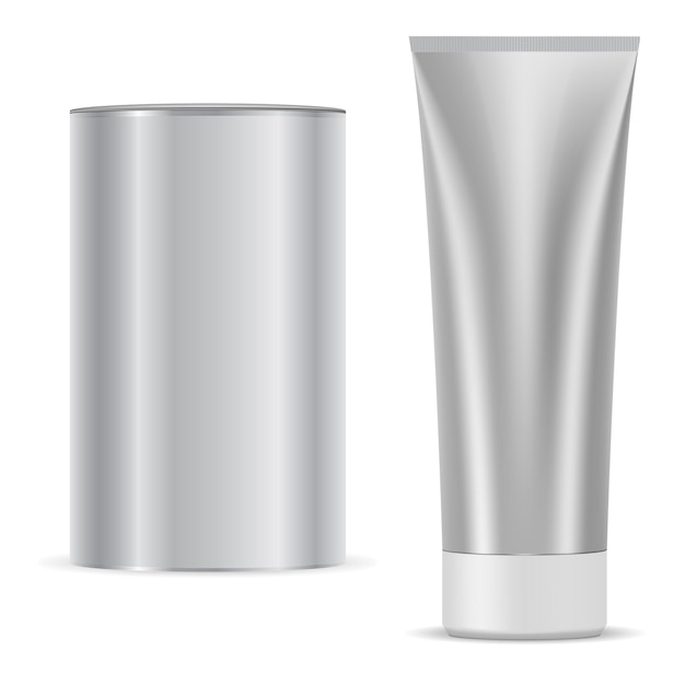 Cream tube Cosmetic container package