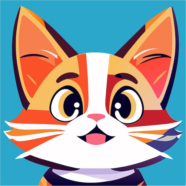 Create a Pop Art Cat Cartoon Character StepbyStep