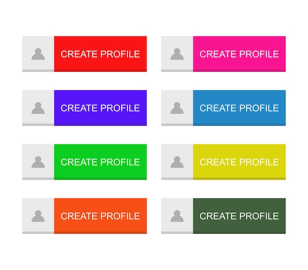 プロフィール作成ボタン