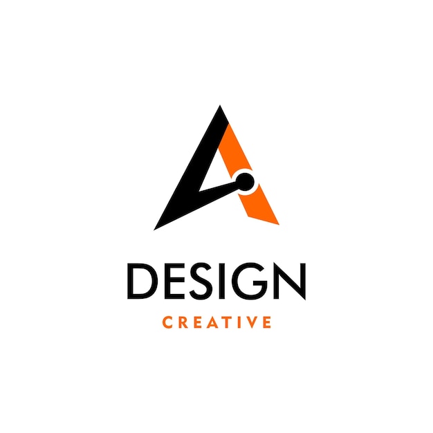 Creatief eenvoudig logo-ontwerp