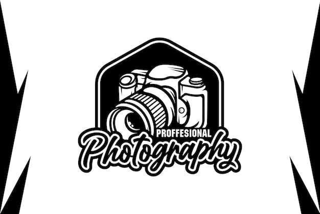 Creatief en modern fotografie-logo