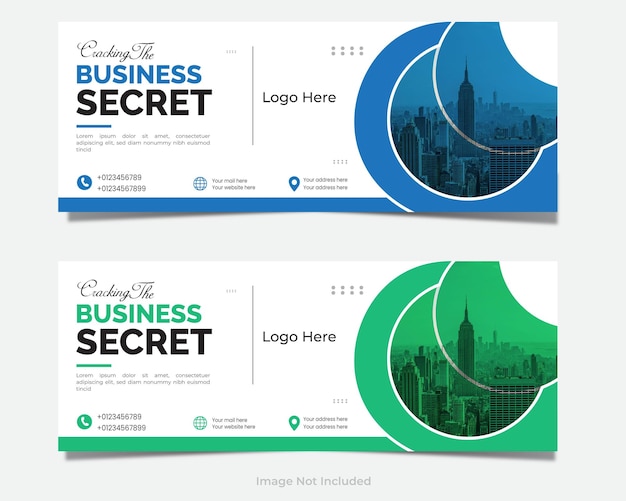 Creatief Fb Cover Banner Design Template