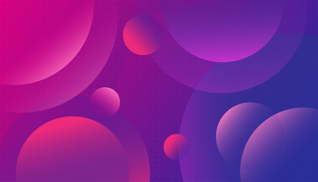 Creatief geometrisch behang Abstracte achtergrond trendy gradiëntvormen samenstelling