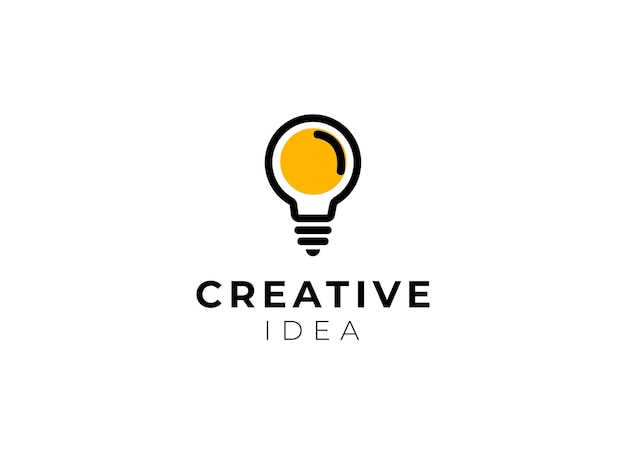 Creatief idee vector ontwerp. Smart writer-logotype