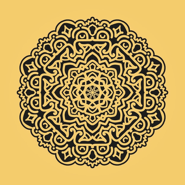 Vector creatief luxe premium bold mandala art eps vector template design