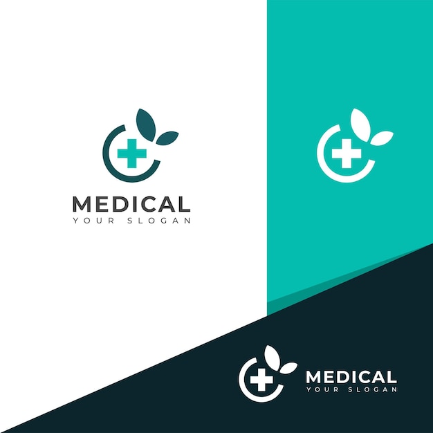 Creatief modern medisch logoontwerp