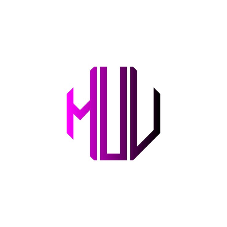 Vector creatief modern minimalistisch tijdloos negatief ruimte monogram logo ontwerp