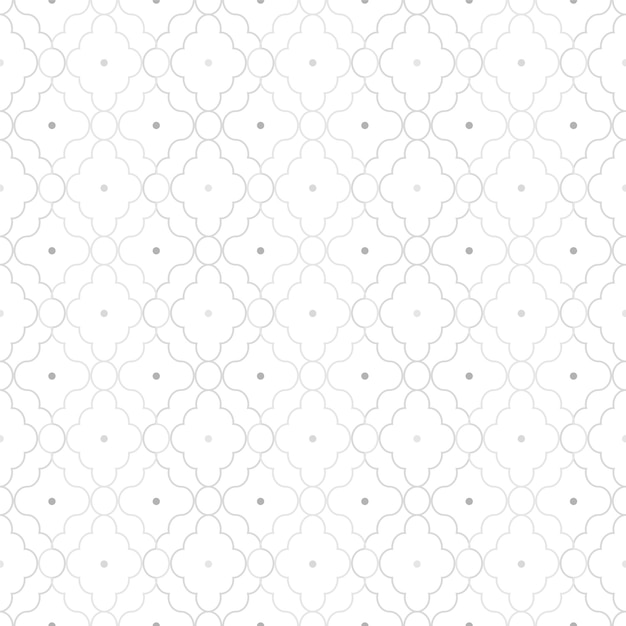 Creatief naadloos sier geometrisch patroon Raster herhaalbare vintage achtergrond grijs elegant