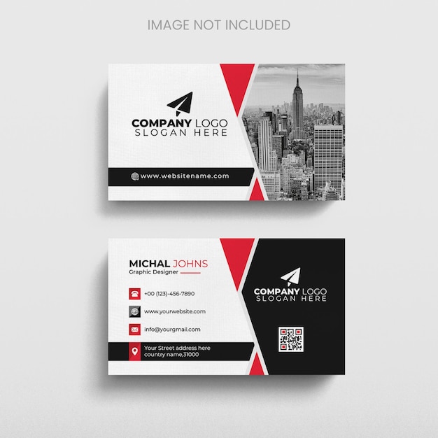 Creatief ontwerp van visitekaartjes