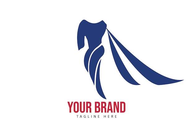 creatief saree logo ontwerp