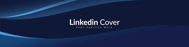 creatieve abstracte linkedin-banner