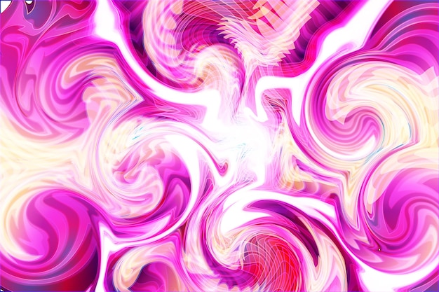 Vector creatieve abstracte naadloze marmeren textuur kunst met golvende gradiënt neon gloeiende kleur achtergrond vector ontwerpsjabloon