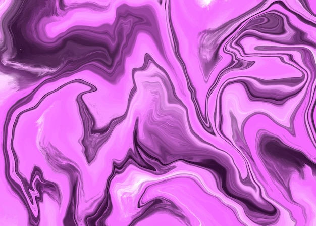 Creatieve abstracte vloeiende kunst met vloeibaar marmereffect