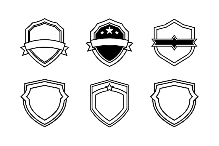 Vector creatieve badges ornament vectorelementen
