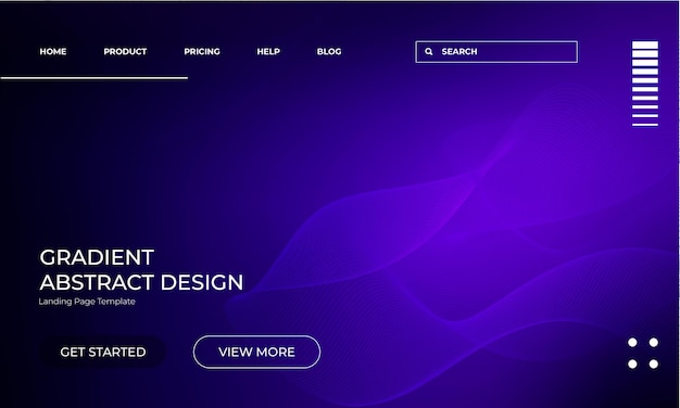 Creatieve Blurry Vector Gradient Wallpaper Ontwerp Template