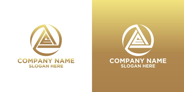 creatieve brief CA-logo ontwerpsjabloon Premium