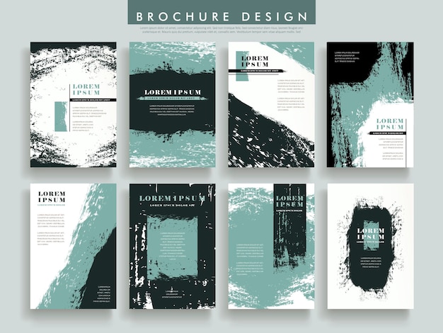 creatieve brochure template presentatie