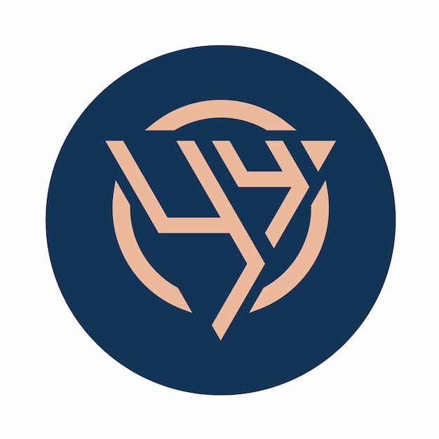 Creatieve eenvoudige initiële Monogram YY-logo-ontwerpen