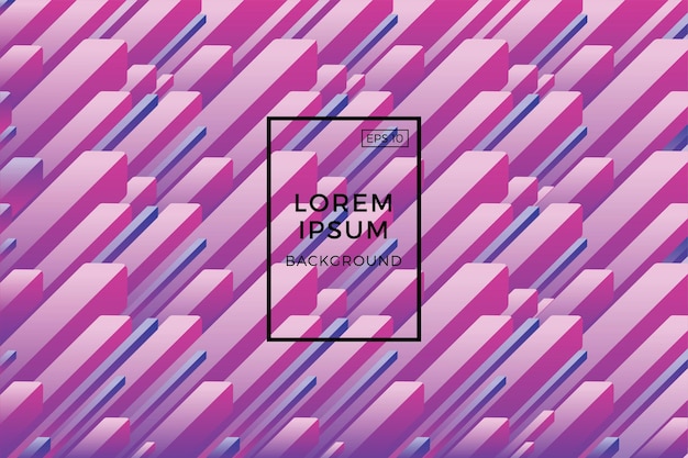 Creatieve geometrische achtergrond Trendy samenstelling van gradiëntvormen
