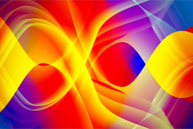 Creatieve hd wallpaper abstracte vloeibare kleurverloop kleurrijke golvende vloeistof achtergrond vector ontwerpsjabloon