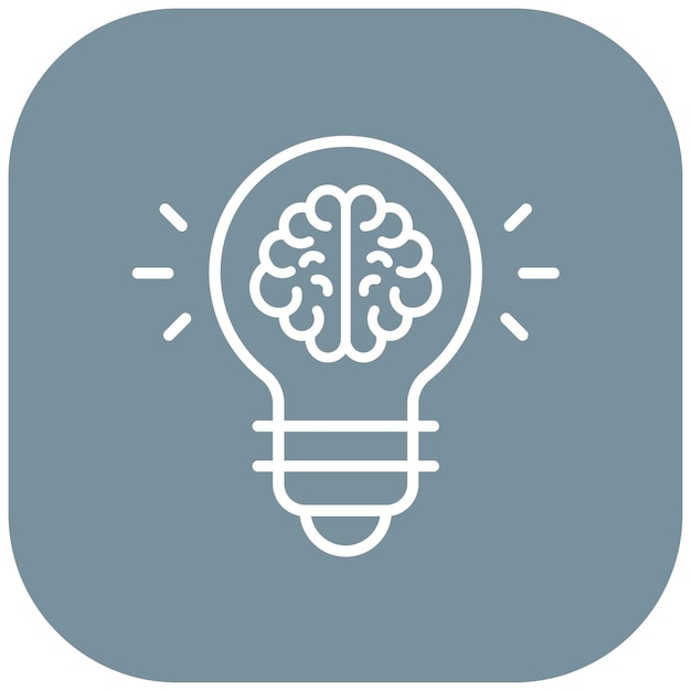 Creatieve idee vector illustratie stijl
