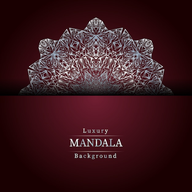 Creatieve luxe Mandala achtergrond