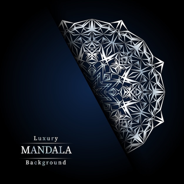 Creatieve luxe mandala achtergrond