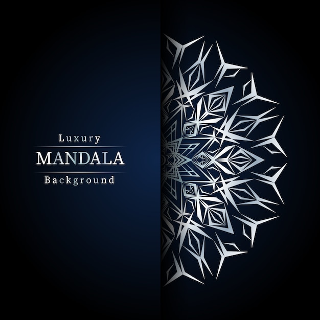 Creatieve luxe mandala achtergrond