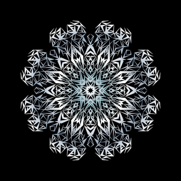 Creatieve luxe mandala achtergrond