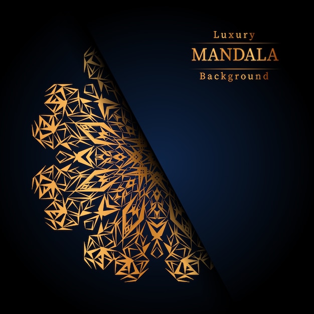 Creatieve luxe Mandala achtergrond
