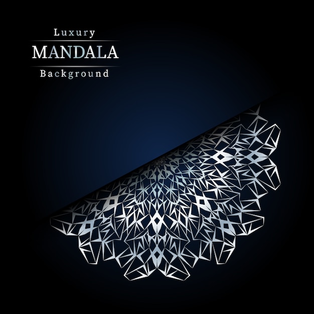 Creatieve luxe Mandala achtergrond