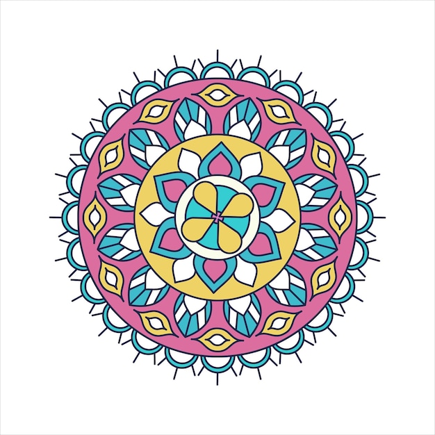 Creatieve luxe mandala achtergrond