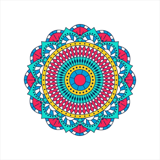 Creatieve luxe mandala achtergrond