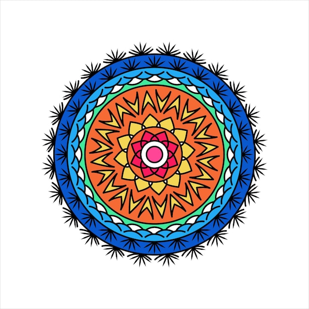 Creatieve luxe mandala achtergrond