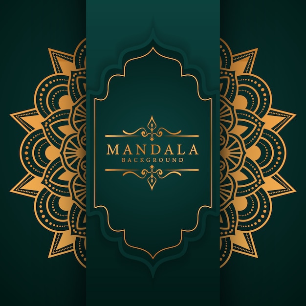 Creatieve luxe Mandala achtergrond