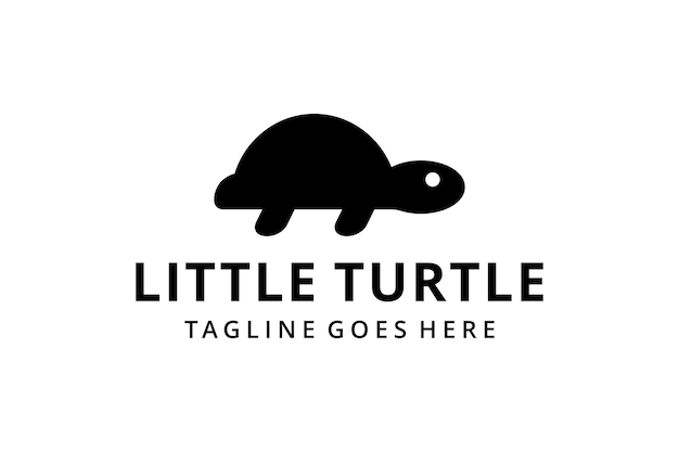 Creatieve moderne schildpad dier logo ontwerpsjabloon Vectorillustratie