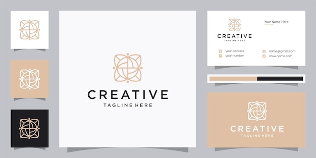 Creatieve ornament symbool logo inspiratie