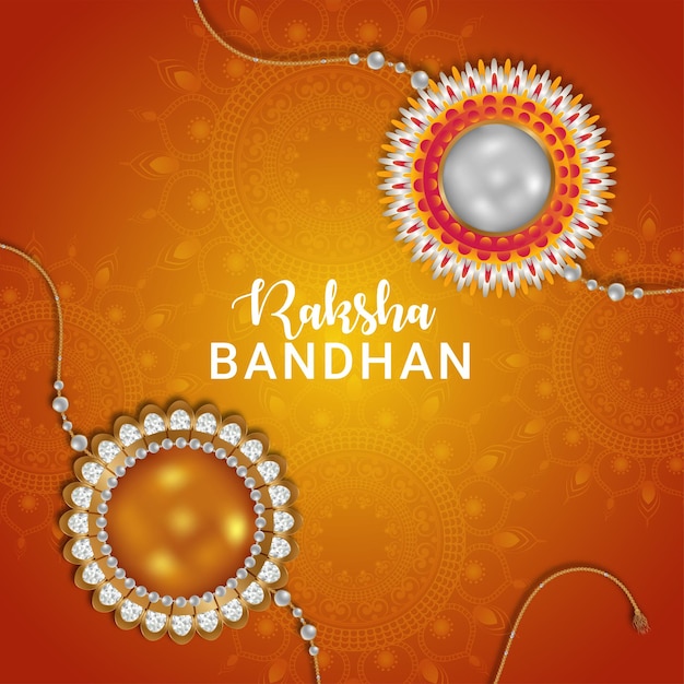 Vector creatieve rakhi voor happy indian festival happy raksha bandhan